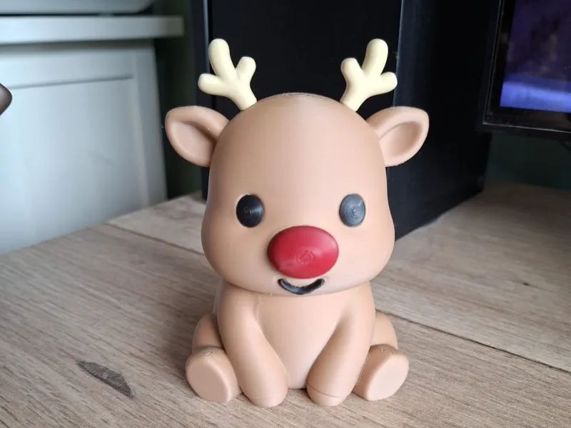 Adorable Rudolph – Version multicolore AMS + sans AMS
