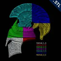 Helmet - Free . STL-6