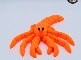 Articulated Hermit Crab - no supports