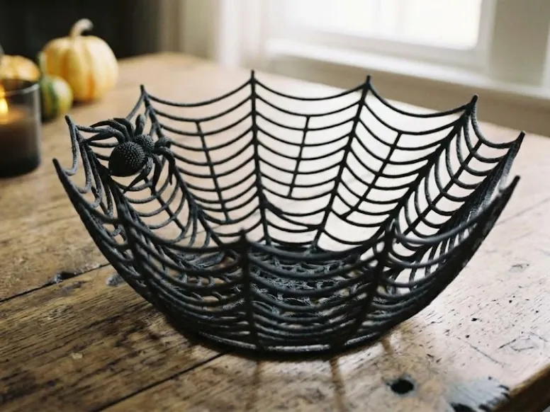 Spinnennetz schüssel