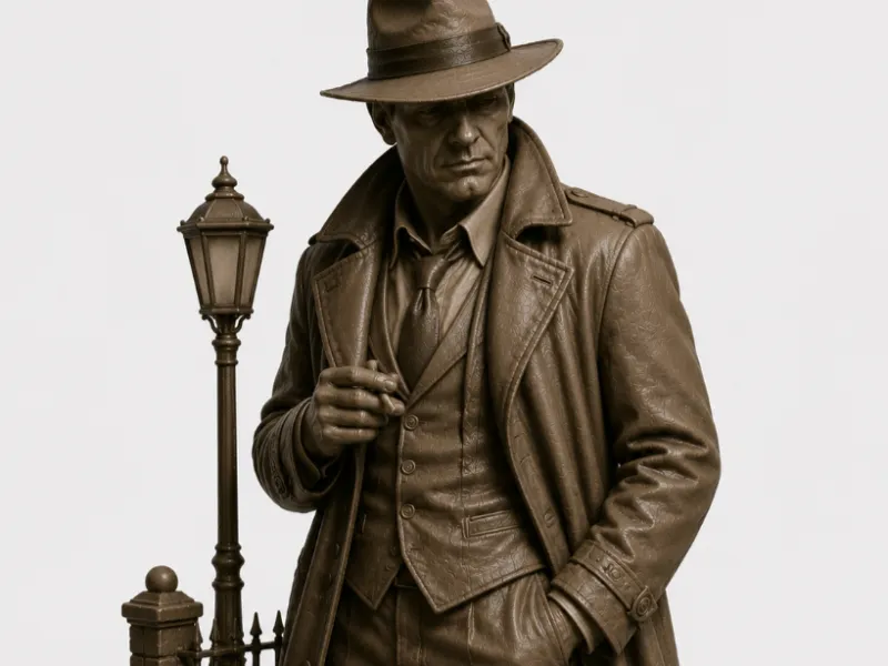 Busto detetive classico