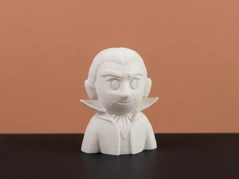 Cute Dracula Bust – Halloween Vampire Figurine