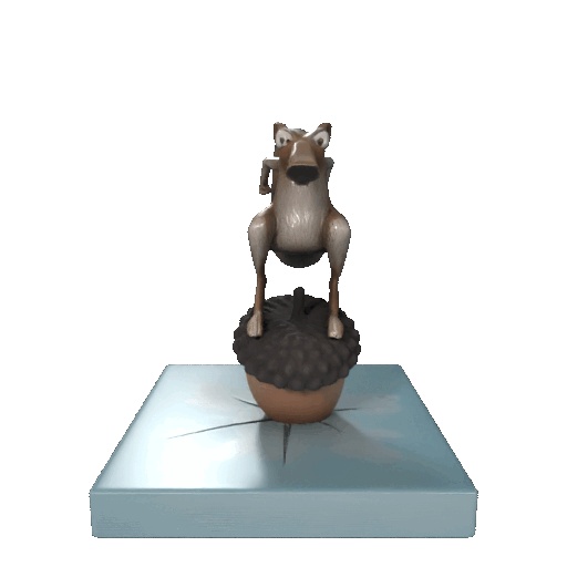 Disney ICE AGE Scrat Retro figur