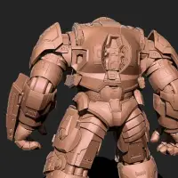 Iron Man - Hulkbuster Armor 3D print model-2