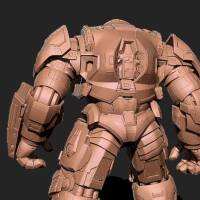 Iron Man - Hulkbuster Armor 3D print model-2