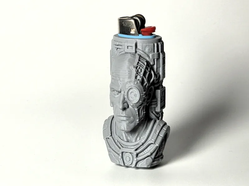 Чехол для зажигалки BIC J6 в стиле Боргов из Звёздного пути