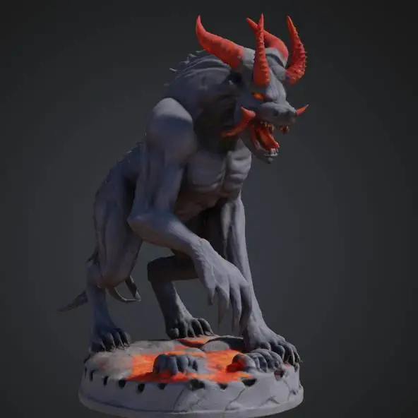 FREE demonic hellhound game rpg