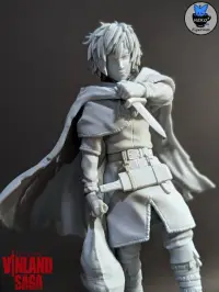 Thorfinn Karlsefni-Vinland Saga Anime Figurine STL-3
