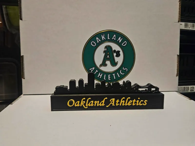 MLB - Skyline do Oakland Athletics