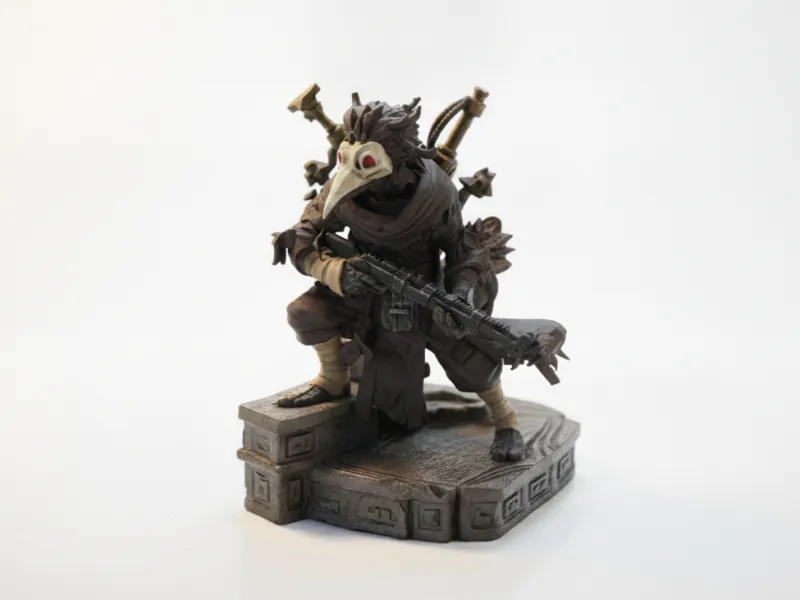 Twitch Plague Trickster Figurine LOL Champion 3D Printable