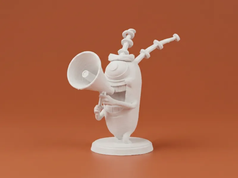 Plankton - SpongeBob SquarePants 3D Model