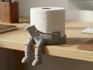 Toilet Paper Holder Buddy