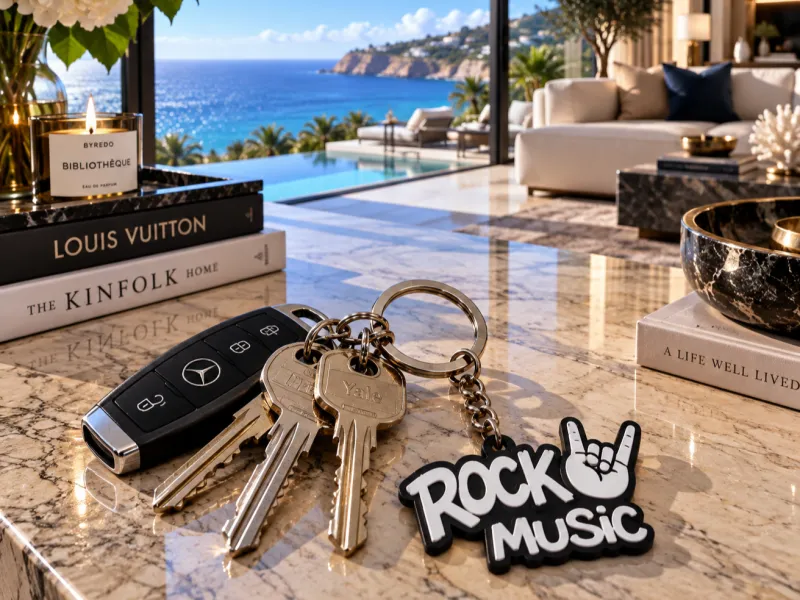 Llavero Rock Logo 2