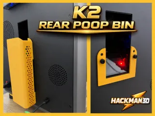 K2 Rear Poop Bin – Compact Magnetic System