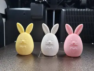 Cute Bunny Egg – Pastel Color Edition