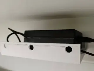 Shelf under table