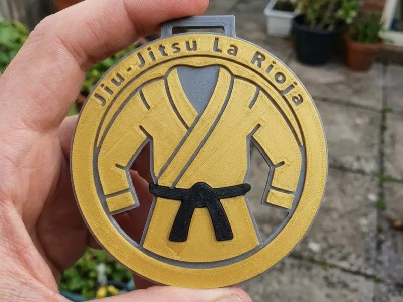 Medalha de Competição de Jiu-Jitsu