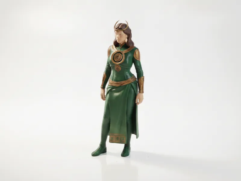 Queen V4 Fantasy Female Figurine 3D Printable