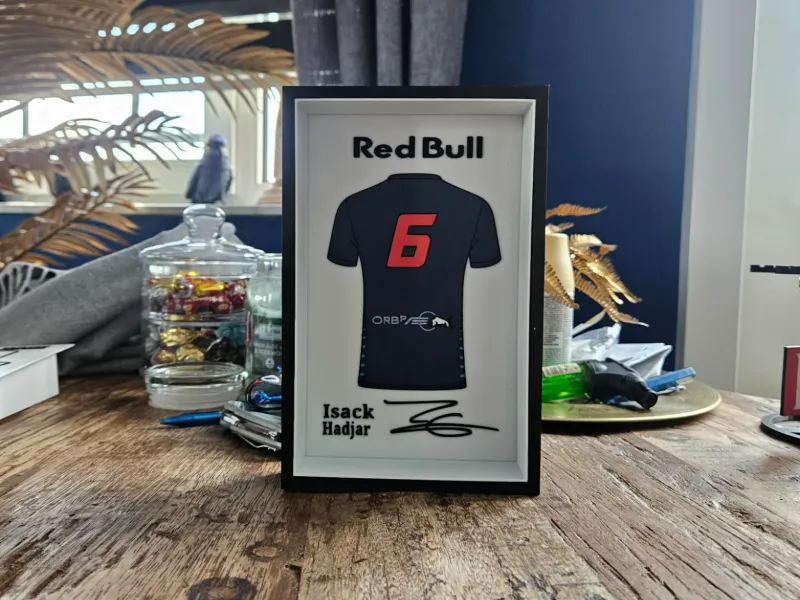 F1 - Camisa do Isack Hadjar da Red Bull