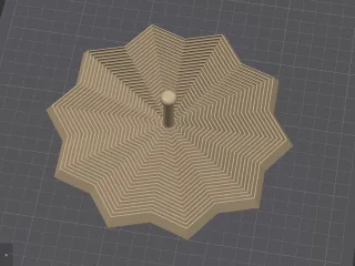 Fidget Star short handle