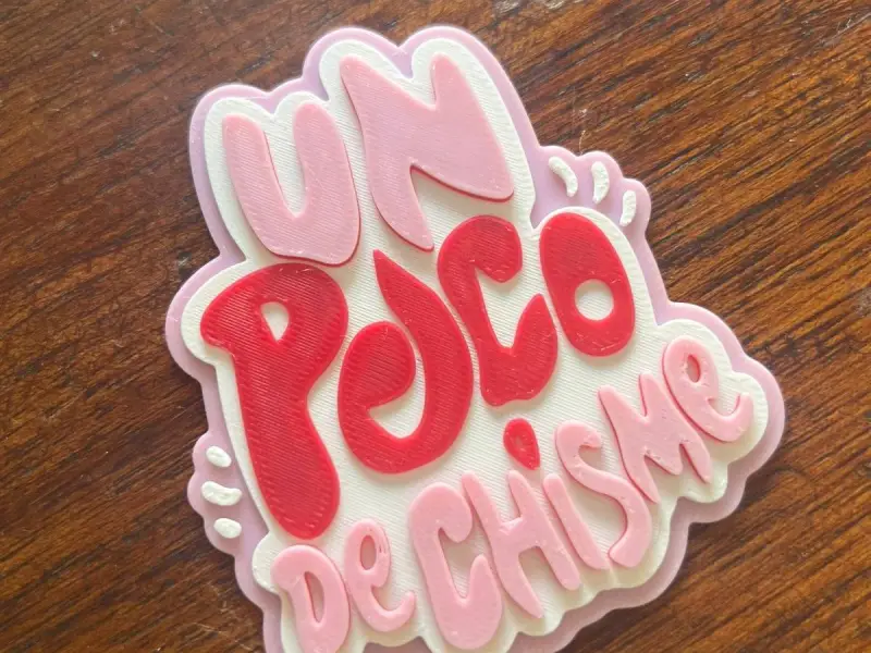Logo un poco de chisme - un poco de ruido 500ml