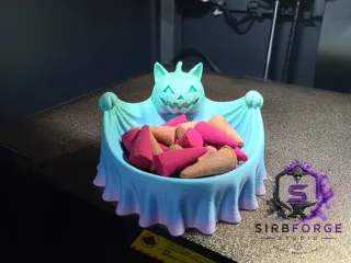 🎃👻  Cat Pumpkin Ghost Incense Cone Tray🎃👻