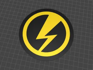 Thunderbolts Inspired Coaster