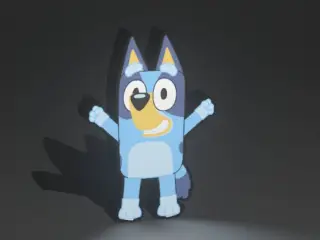 Lightbox Bluey