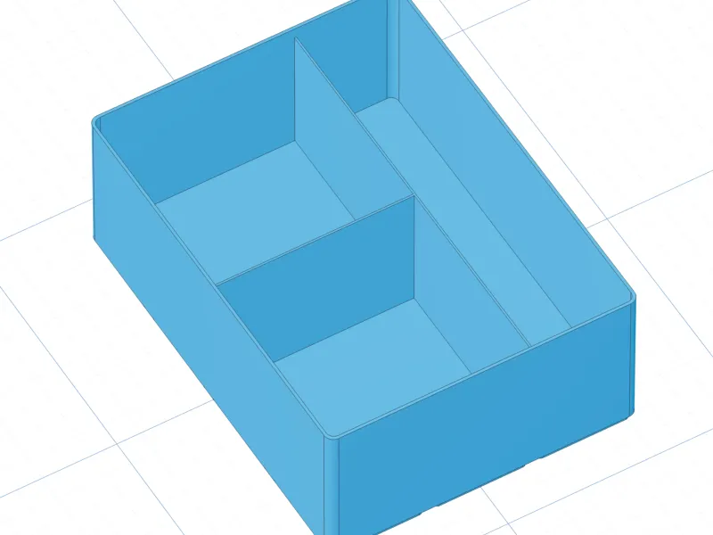 Gridfinity Boxes 1x3x11 4x3x8 with dividers
