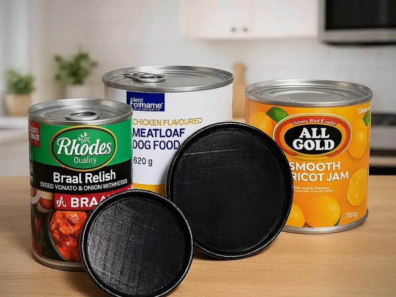 TPU Tin Can Lids