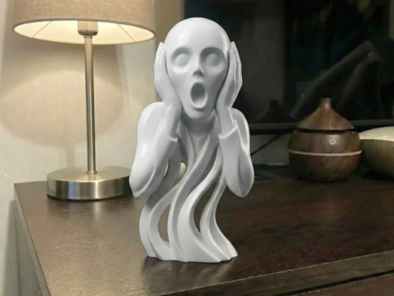 L'Urlo: Edizione Voronoi Organica di Munch
