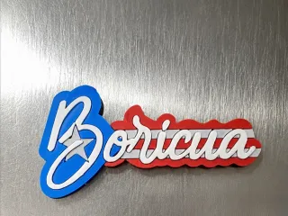 🇵🇷 BORICUA v2 magnet 🇵🇷