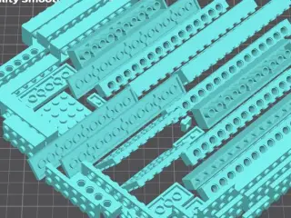 60 Types Of Lego Inspired Bricks.. Fits With Original Bricks