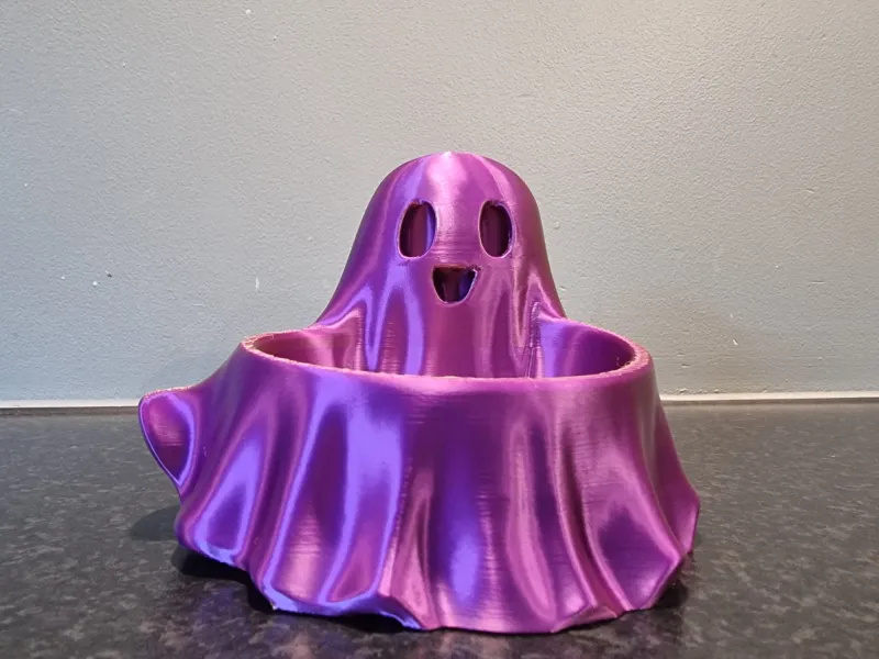 Ghost Candy Bowl – Spooky Halloween Decor