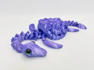 Lucky Plesiosaurus Turtle - Swappable Shell - Articulated
