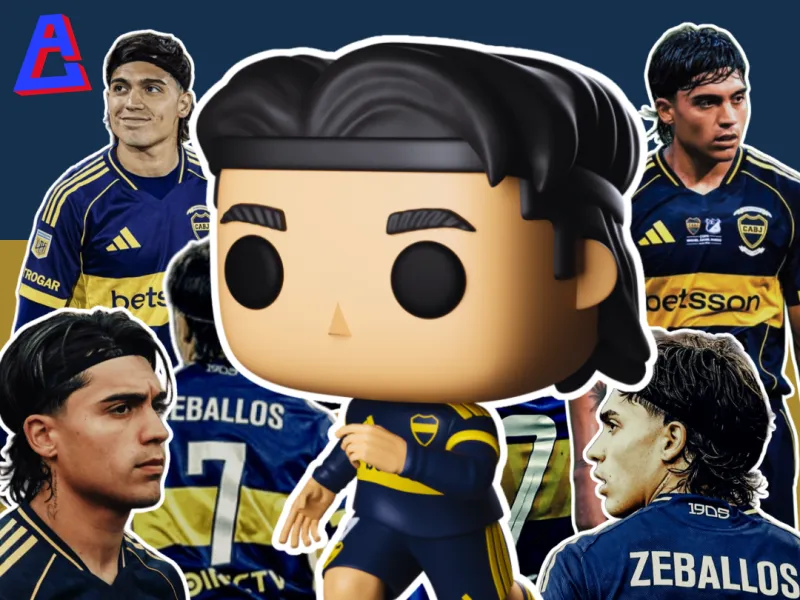Exequiel "changuito" Zeballos Boca Juniors Funko Pop