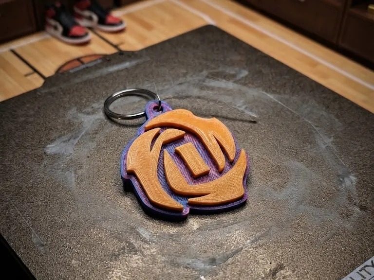 Derrick Rose Llavero logo (Keychain) NBA