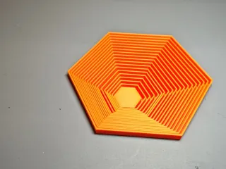 Fidget hexagons
