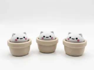 cat clicker keychain