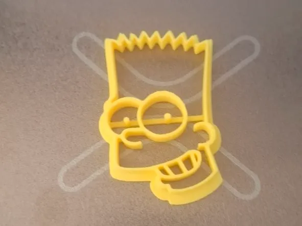 Bart_Simpson Cookie cutter