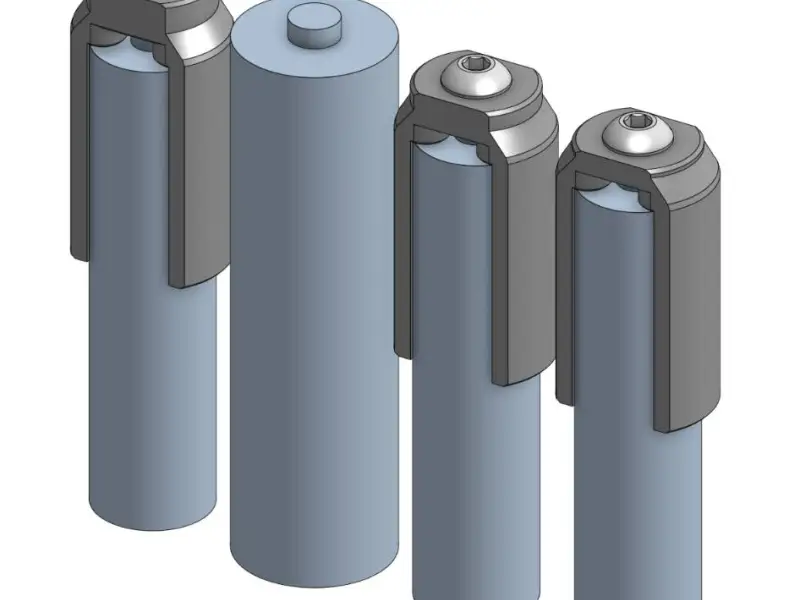 AAA to AA 1.5V Battery Adaptor