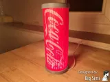 Add your name! Customizable Coca-Cola can LAMP-0
