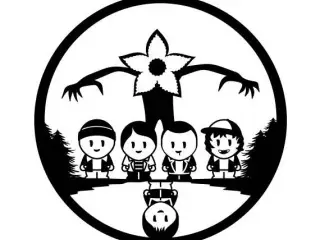 Arte de pared Stranger thing