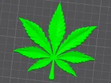 💨 Cannabis Leaf Coaster 💨-0