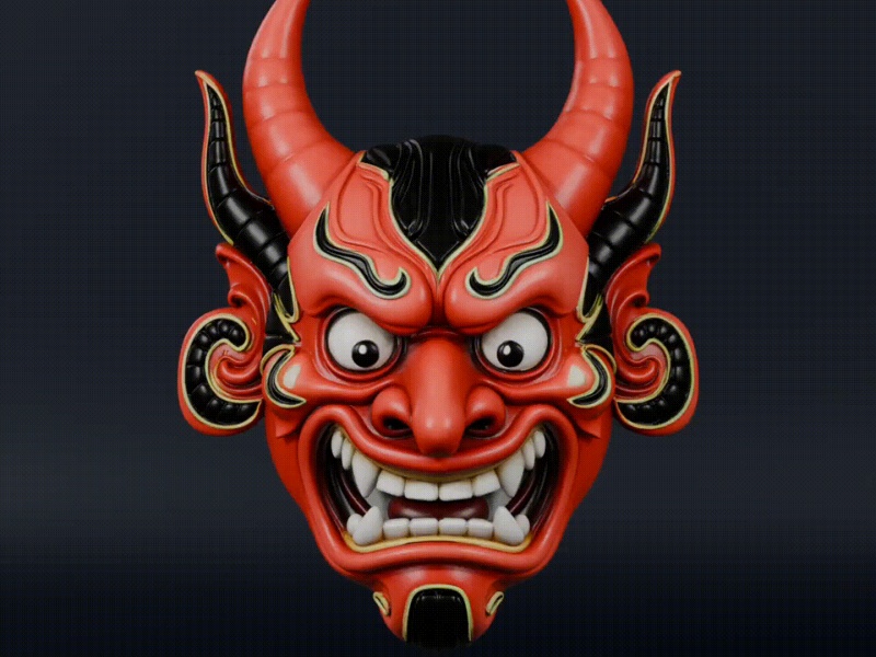 ONI WOOD MASK