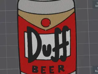 duff-beer-the simpson-keychain