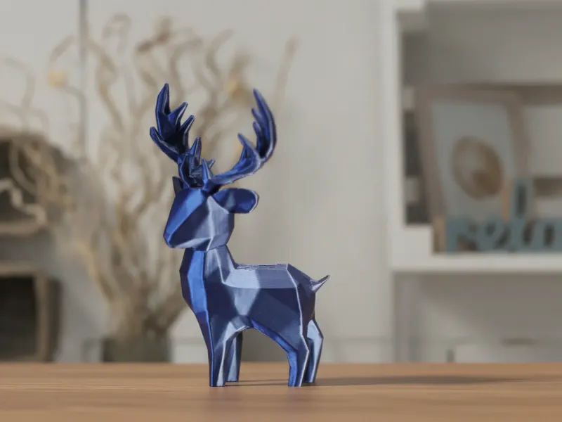 Low-Poly Reindeer