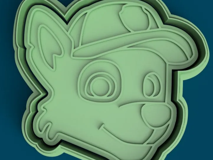 PAW Patrol Rocky Face Cutter & stamp