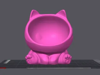 Cat vase 2