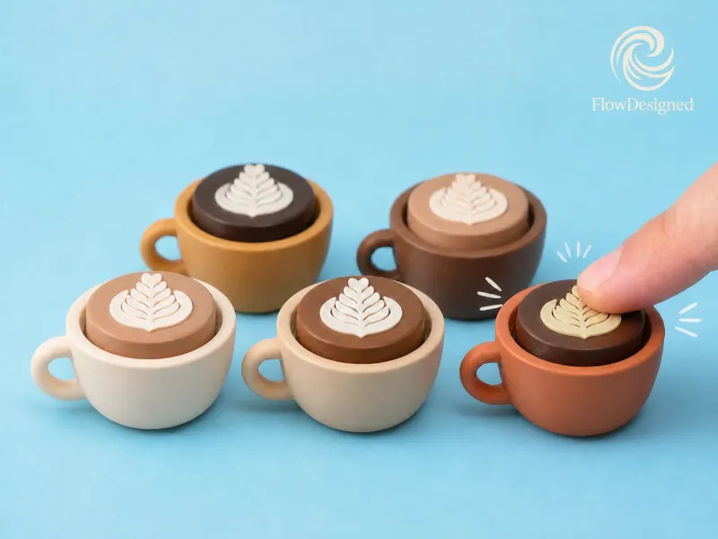 Coffee Cup Clicker | Satisfying Fidget
